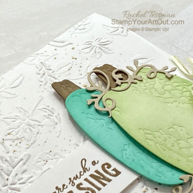 The All Star Tutorial Blog Hop Sept 2022 featuring the Rustic Harvest Suite of products from Stampin’ Up!’s July-Dec 2022 Mini Catalog is here! Learn how to make embossed splatters and see the two pretty cards I made with these products. Access measurements, tips for assembling in a how-to video, other close-up photos, and links to all the products I used. Learn how to grab up an awesome exclusive tutorial bundle featuring more projects made with this suite AND see other great ideas with this suite shared by our tutorial group! - Stampin’ Up!® - Stamp Your Art Out! www.stampyourartout.com