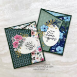 Learn how to make an Angled Gate Fold card with the new Fitting Florets Collection (available 11/1/22-1/4/23): Framed Florets Stamp Set, Framed & Festive Stamp Set, Framed Florets Dies, Fitting Florets Designer Paper, and Gold Adhesive-Backed Swirls. You’ll be able to access measurements, a how-to video with tips and tricks, other close-up photos, and links to all the products I used. - Stampin’ Up!® - Stamp Your Art Out! www.stampyourartout.com