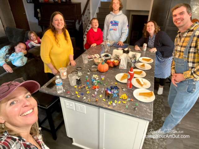 Family visited to see our newly remodeled rooms, celebrate Halloween, and see Nick perform with the Anoka HS Marching Band in the Anoka Halloween Parade! - Stampin’ Up!® - Stamp Your Art Out! www.stampyourartout.com
