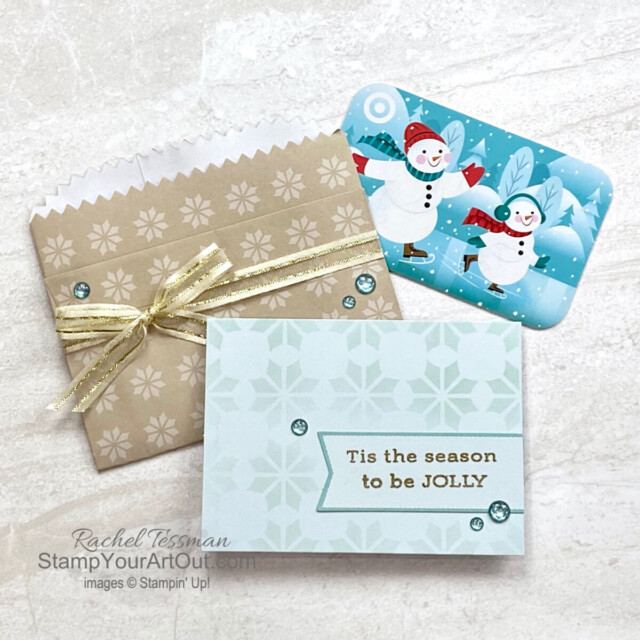 I’m excited to share with you two more project I created with the contents of the October 2022 Ho Ho Ho Paper Pumpkin Kit and the North Pole Sacks. Click here for photos, measurements, and a list of products I used. - Stampin’ Up!® - Stamp Your Art Out! www.stampyourartout.com