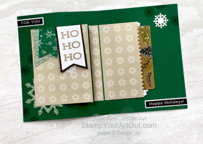 From the North Pole: Scrapbook Layout & Z-Fold with Pocket