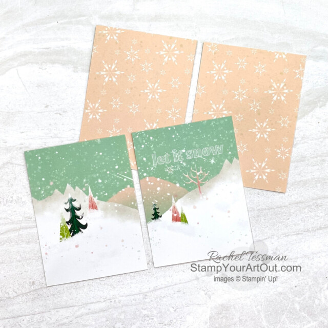 Create 66 quick Christmas with the Santa Express Memories & More Card Pack a bit of extra cardstock. Access more photos, measurements, tips, and a supply list too so you can make these yourself. - Stampin’ Up!® - Stamp Your Art Out! www.stampyourartout.com