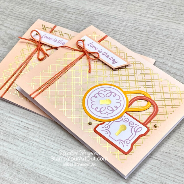 I created several alternate projects with the contents of the January 2023 “Key to My Heart” Paper Pumpkin Kit: 3 variations on the cards, a pocket page mini album, and some treat containers. Visit my 1/23/23 blog post for photos, videos (with directions, measurements and tips), and a complete product list linked to my online store. - Stampin’ Up!® - Stamp Your Art Out! www.stampyourartout.com