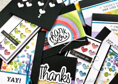 More Than Tripling the Cards from the Saying Thanks Kit