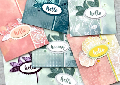 Hello, Irresistible Double-sided Designer Paper Cards
